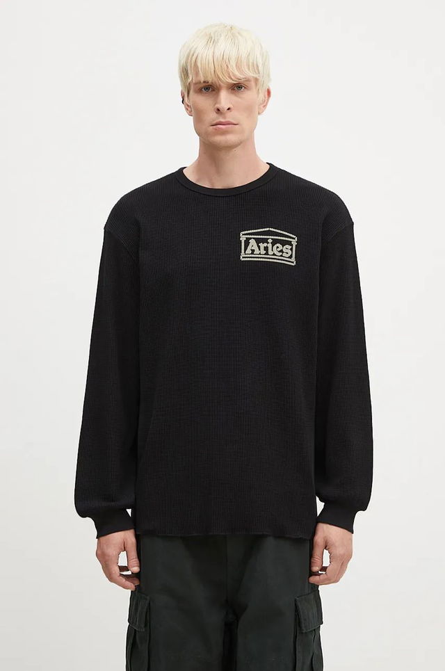 Waffle Crewneck Sweatshirt