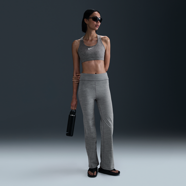 Потник Nike Nike One Dri-FIT High-Waisted Foldover Training Pants Сиво | FV7848-084, 1