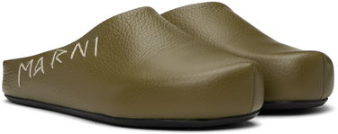Облекло Marni Marni Fussbett Sabot Loafers Зелено | SBMR001400 P6533, 3