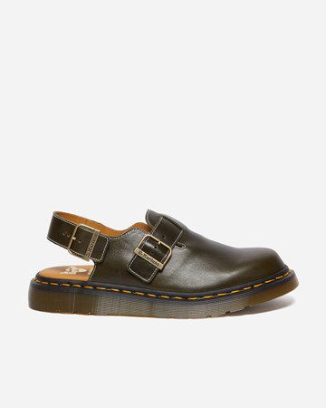 Кецове и обувки Dr. Martens Jorge Slingback Mule "Green" Кафяво | 30939275, 0