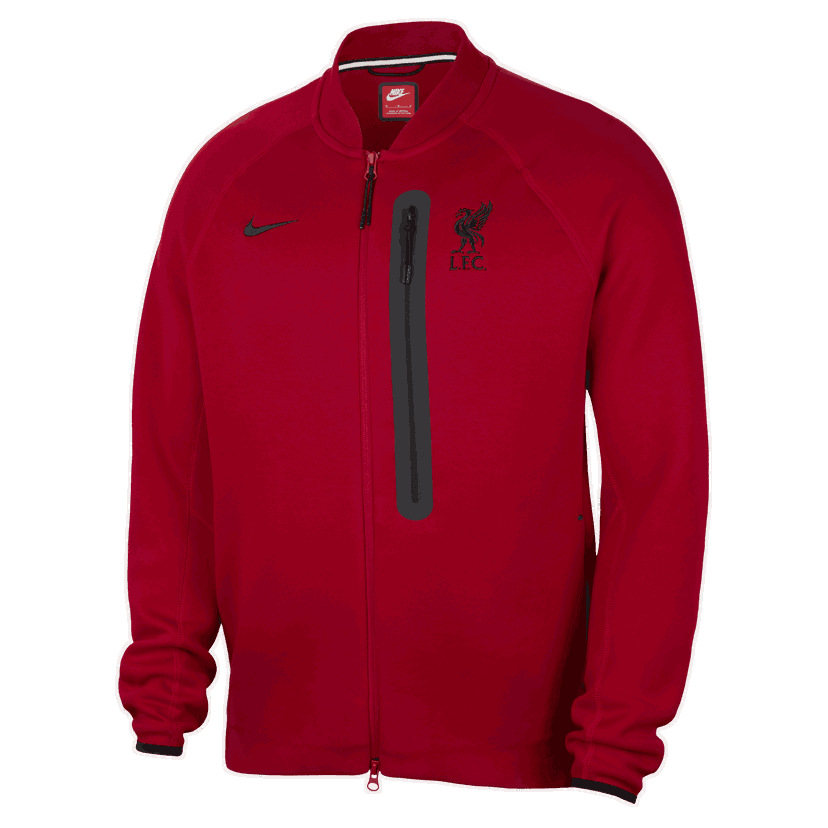 Яке Nike Liverpool FC Tech Fleece Червено | FQ3505-687