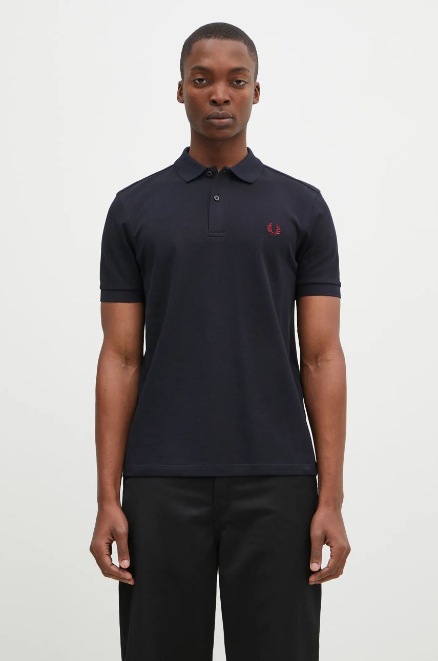 Поло тениска Fred Perry Navy Blue Polo Shirt Тъмно синьо | M6000.V73, 0