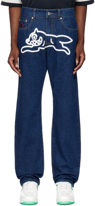 Дънки BBC IceCream ICECREAM Running Dog Jeans Синьо | ICD001, 0