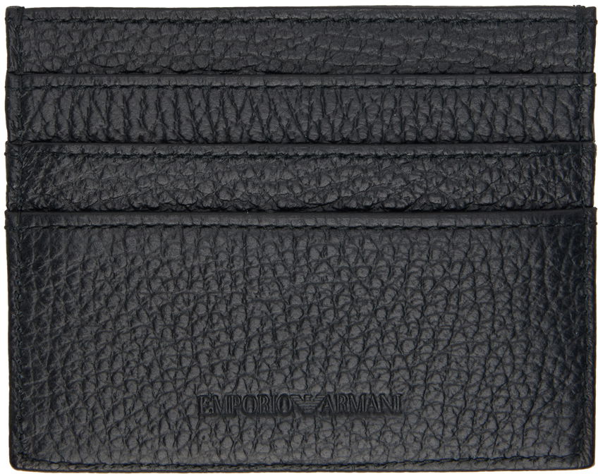 Портфейл Emporio Armani Bonded Card Holder Черно | Y4R173 Y068E, 1