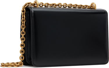 Чанта през рамо Valentino Valentino Garavani Logo Calfskin Shoulder Bag Черно | 7Y2B0R16GCB, 2