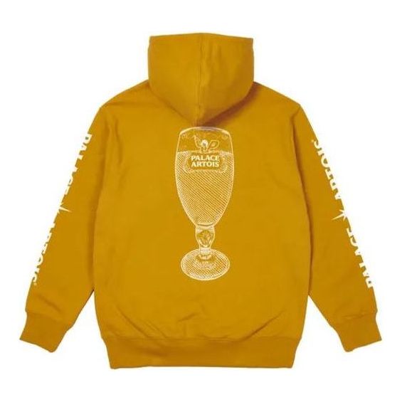 Суитчър Palace Palace X FW21 Logo Hoodie Жълто | PLA-FW21-288