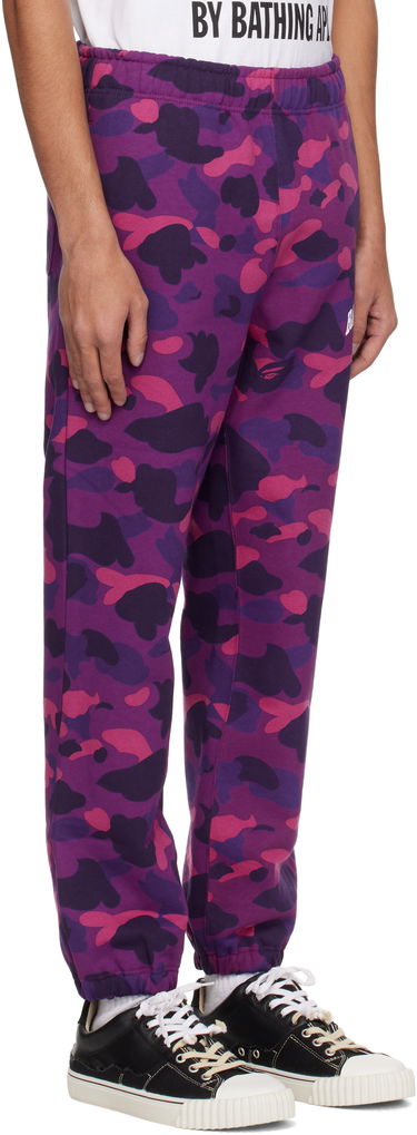Спортни панталони BAPE BAPE Camo Sweatpants Лилаво | 001PTK801009M, 1