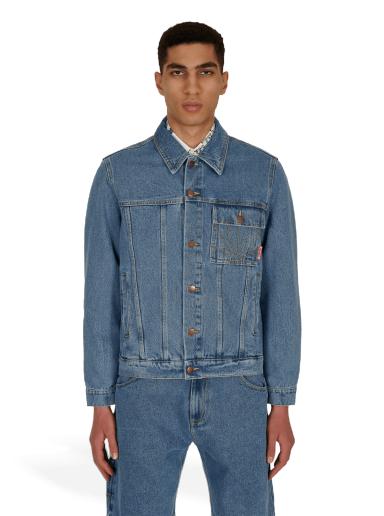 Яке PACCBET Denim Long Jacket Синьо | PACC8J005 2