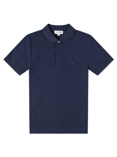 Поло тениска Lacoste Paris Pique Polo Тъмно синьо | PH5522-166