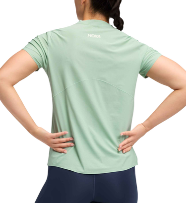 Тениска Hoka One One Hoka Airolite 2.0 Short Sleeve T-Shirt Зелено | 1175774-jade, 1