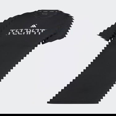 Тениска adidas Originals Techfit Graphic Tee Черно | HZ9686, 3