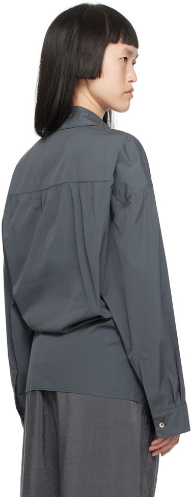 Риза LEMAIRE Lemaire Twisted Shirt Сиво | SH1032 LF1106, 2