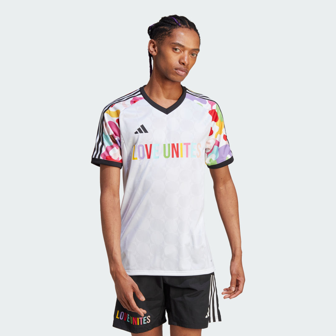 Фланелка adidas Originals Pride Tiro Jersey Бяло | HY5899, 0