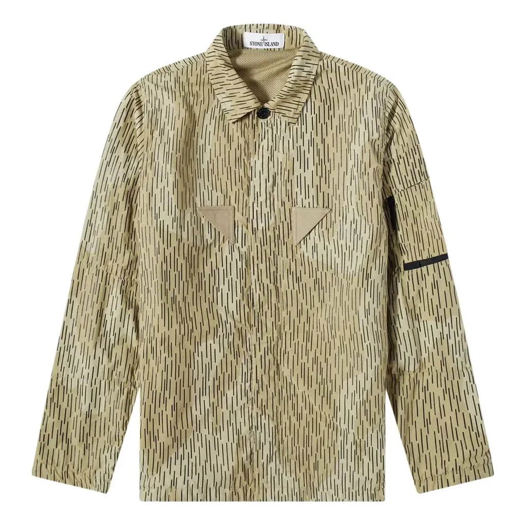 Риза Stone Island Overshirt Бежово | 7515112E2-V0091, 0