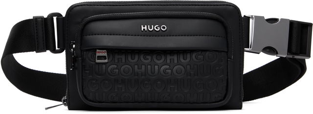 Hugo Embossed-Logo Belt Bag