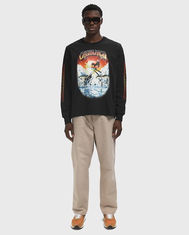Тениска Casablanca Casablanca Ski Print Long Sleeve T-Shirt Черно | M-AW25-JTP-151-01, 1