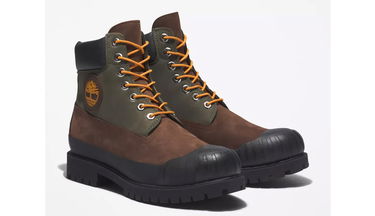 Кецове и обувки Timberland Premium 6 Inch Waterproof Boot Кафяво | A2FXF-931, 3
