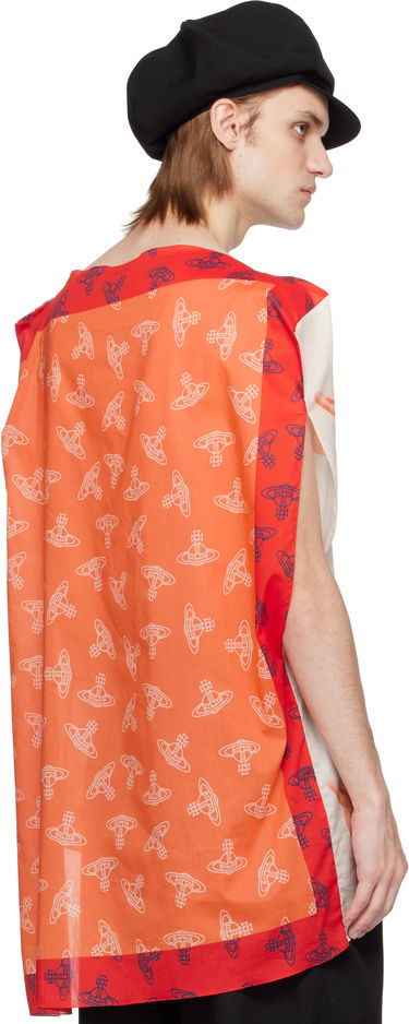 Тениска Vivienne Westwood Vivienne Westwood Tartan Orb Beach Top Червено | 8101000J-W015F-, 2