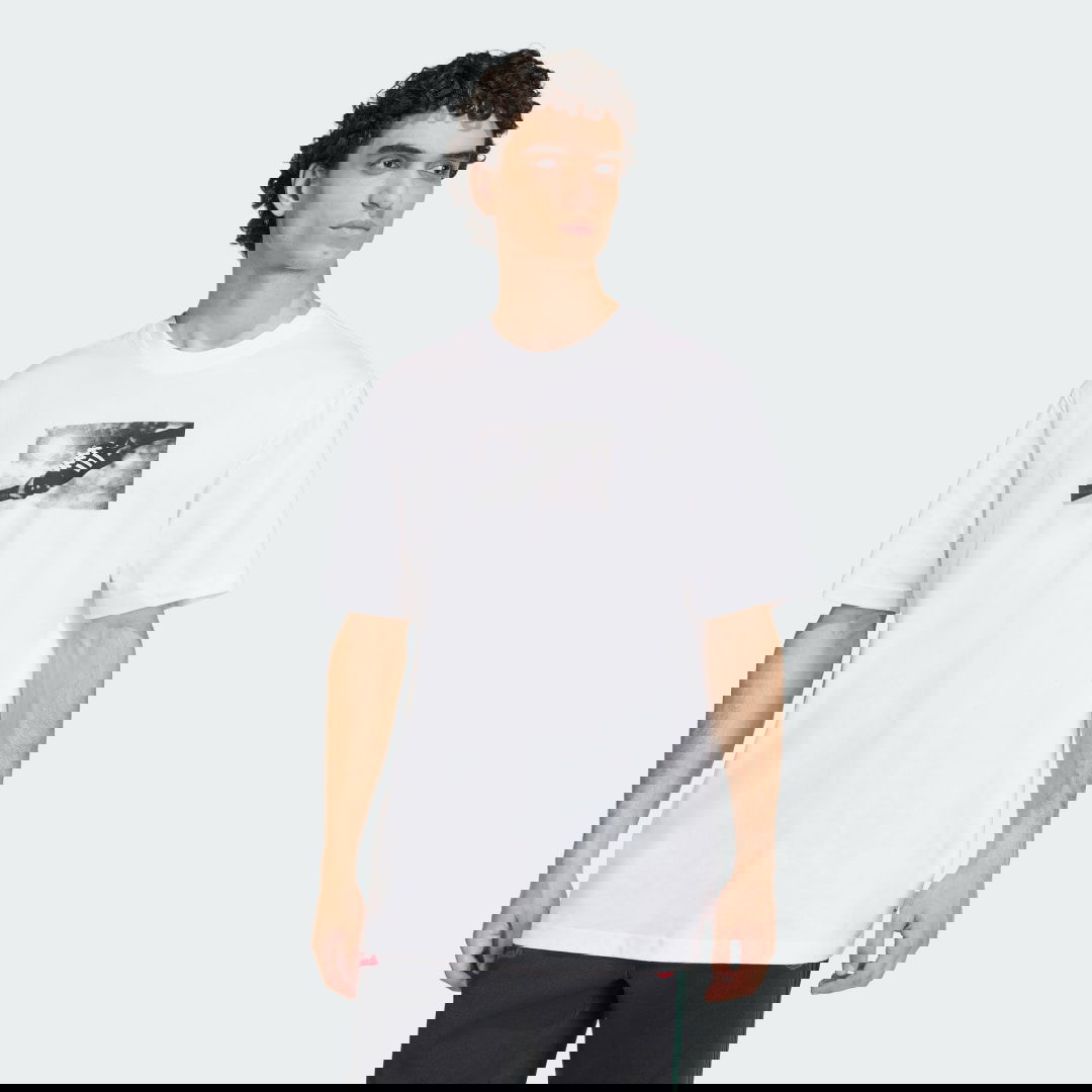 Тениска adidas Performance Graphic T-Shirt Franchise Бяло | KS7615, 0