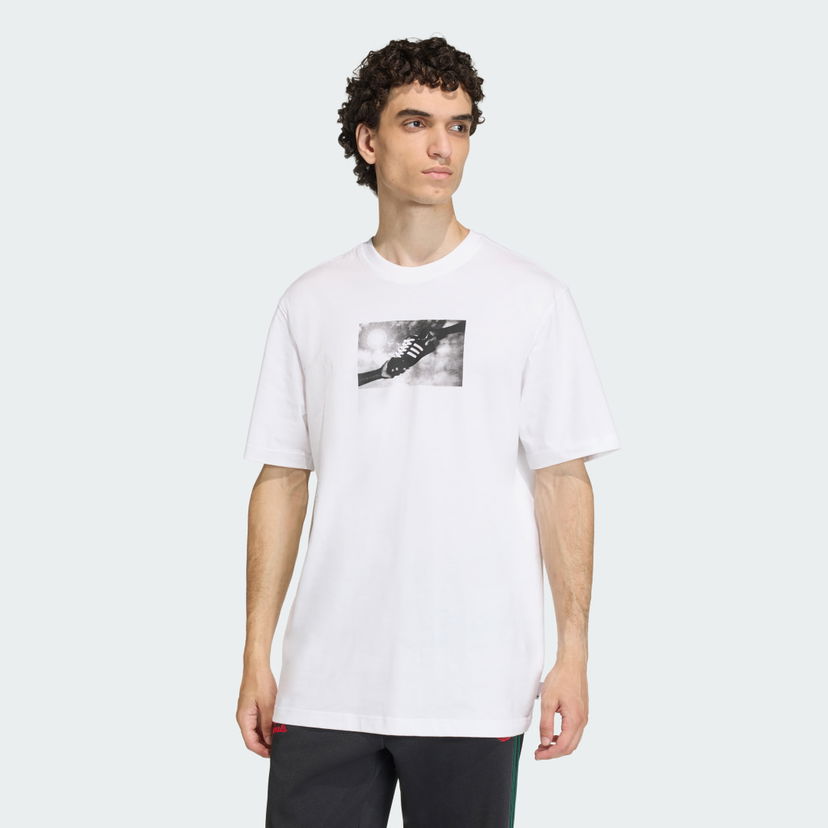 Тениска adidas Performance Graphic T-Shirt Franchise Бяло | KS7615