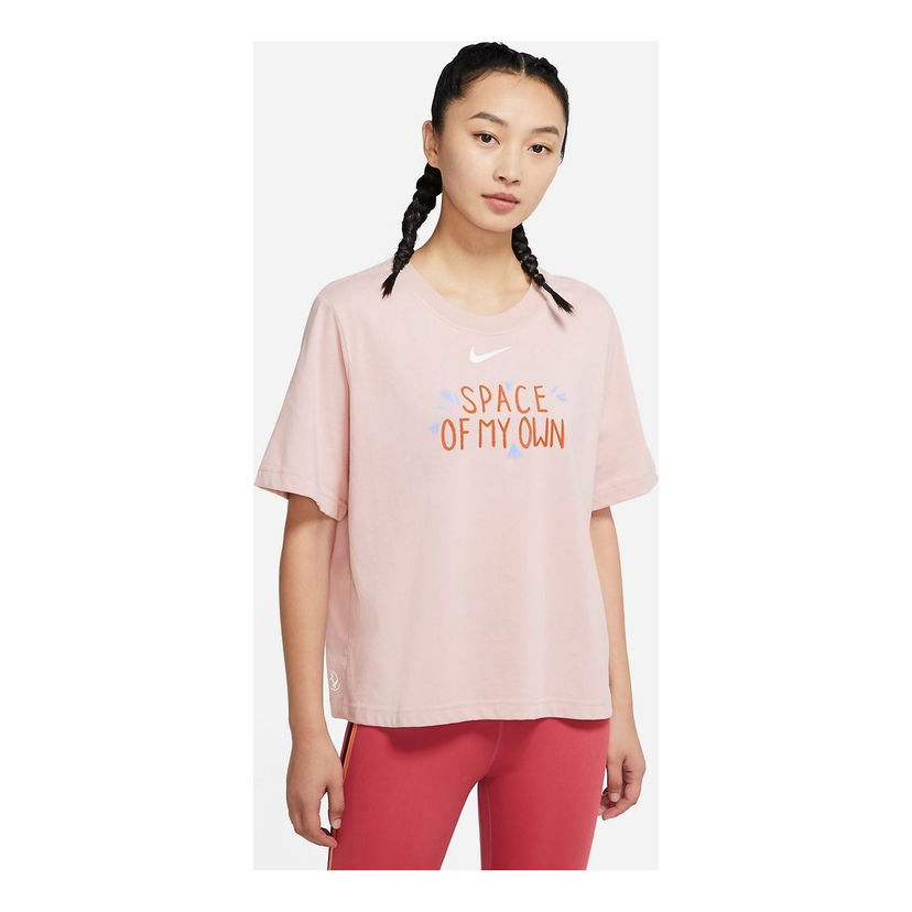 Тениска Nike Nike B. Garden Short-Sleeve T-Shirt Розово | DM7913-601