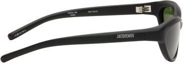 Слънчеви очила Jacquemus Jacquemus 'The Curvo' Sunglasses Черно | JAC134C5SUN, 3