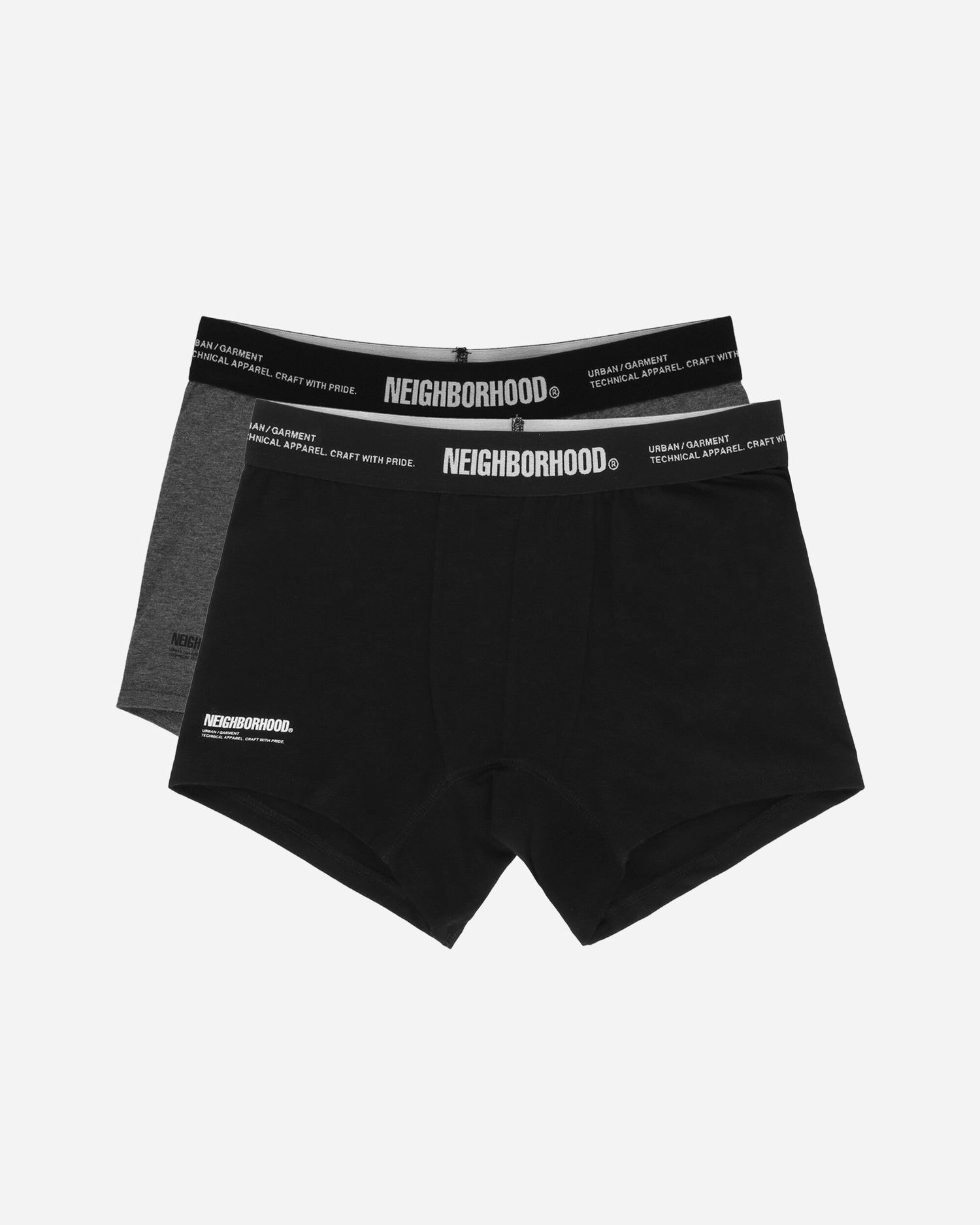 Боксерки Neighborhood 2-Pack Classic Boxer Briefs Сиво | 251QTNH-UWM03 001, 0