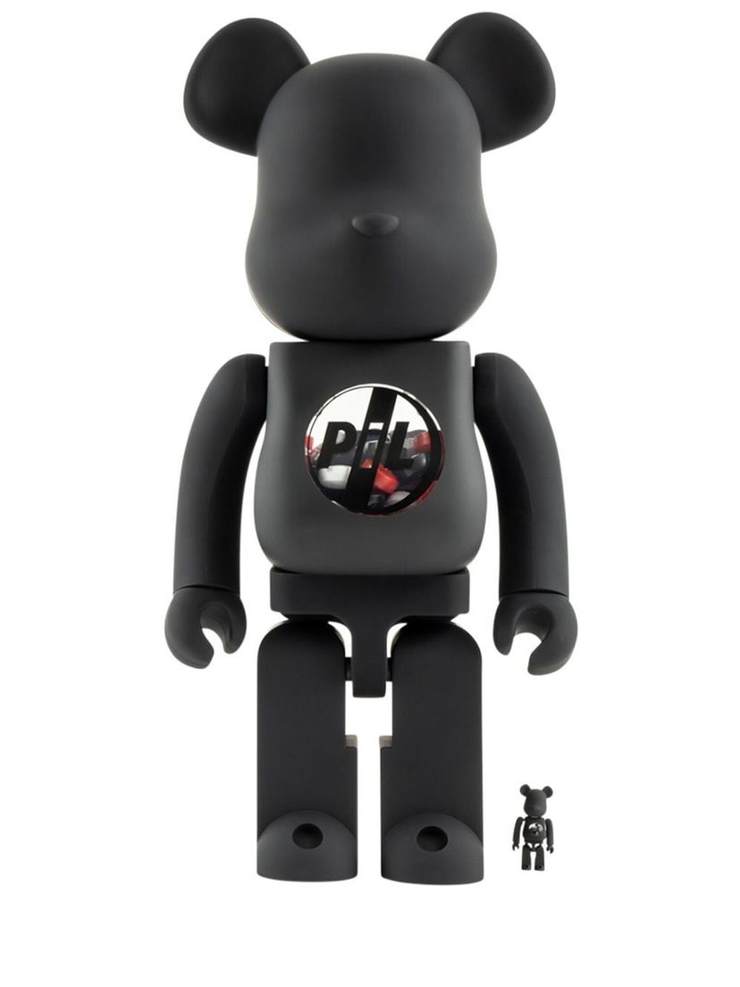 Колекционерско Medicom Toy BE@RBRICK PiL 100% and 1000% figure set - Black Черно | MEDI003518443294