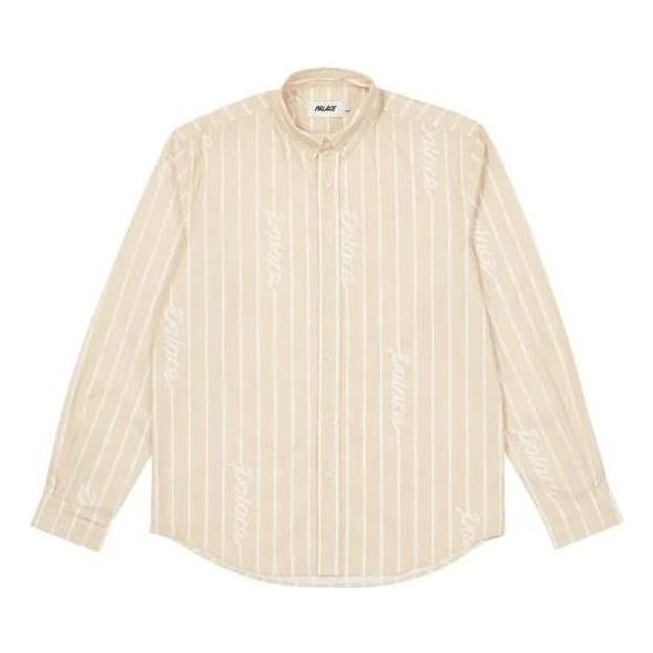Риза Palace Palace Hand Stripe Shirt Бежово | P23SHT015, 0