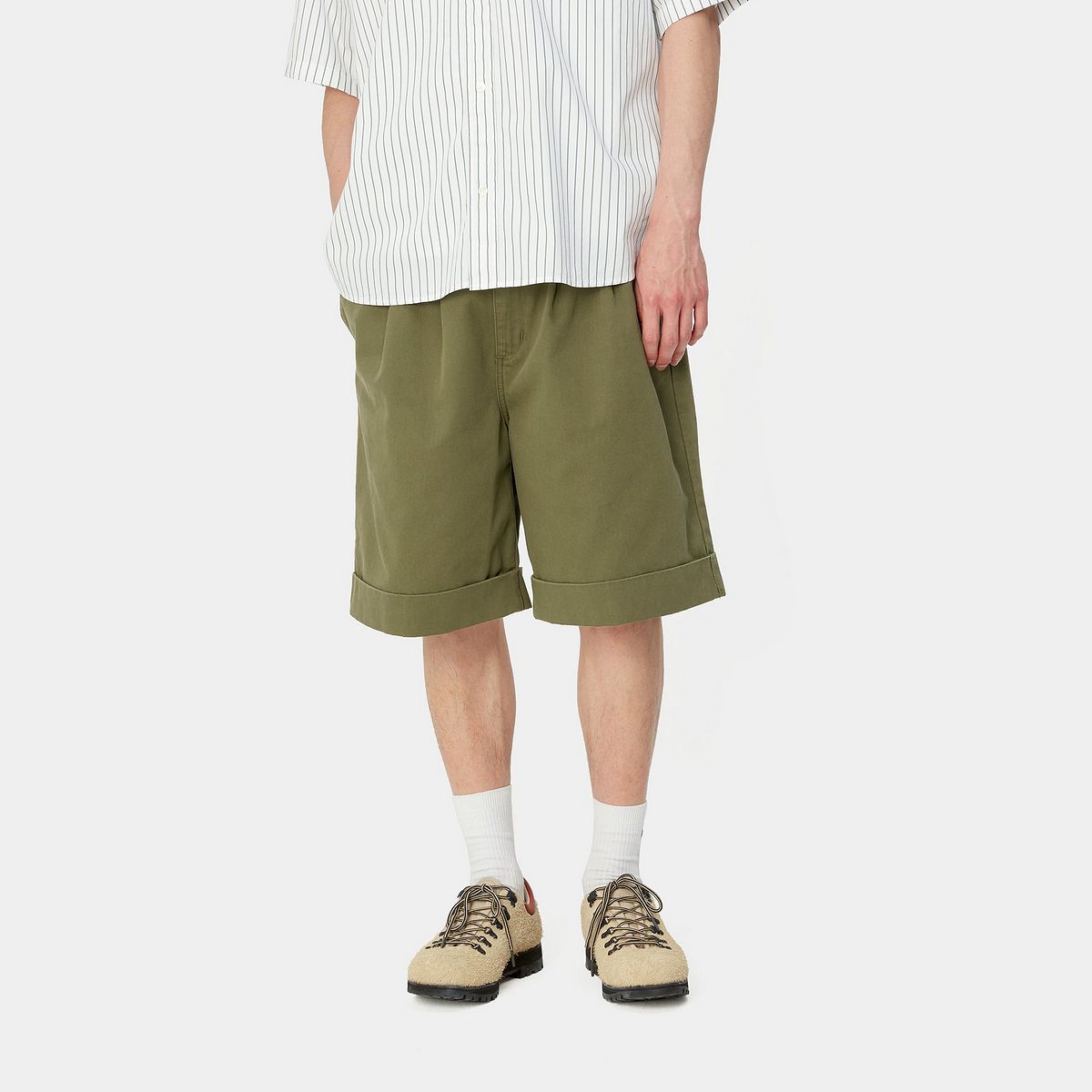 Къси панталони Carhartt WIP Mart Short Зелено | I033130_1YS_06, 0