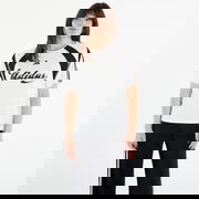 Script Logo Contrast Panel Short Sleeve Jersey Top