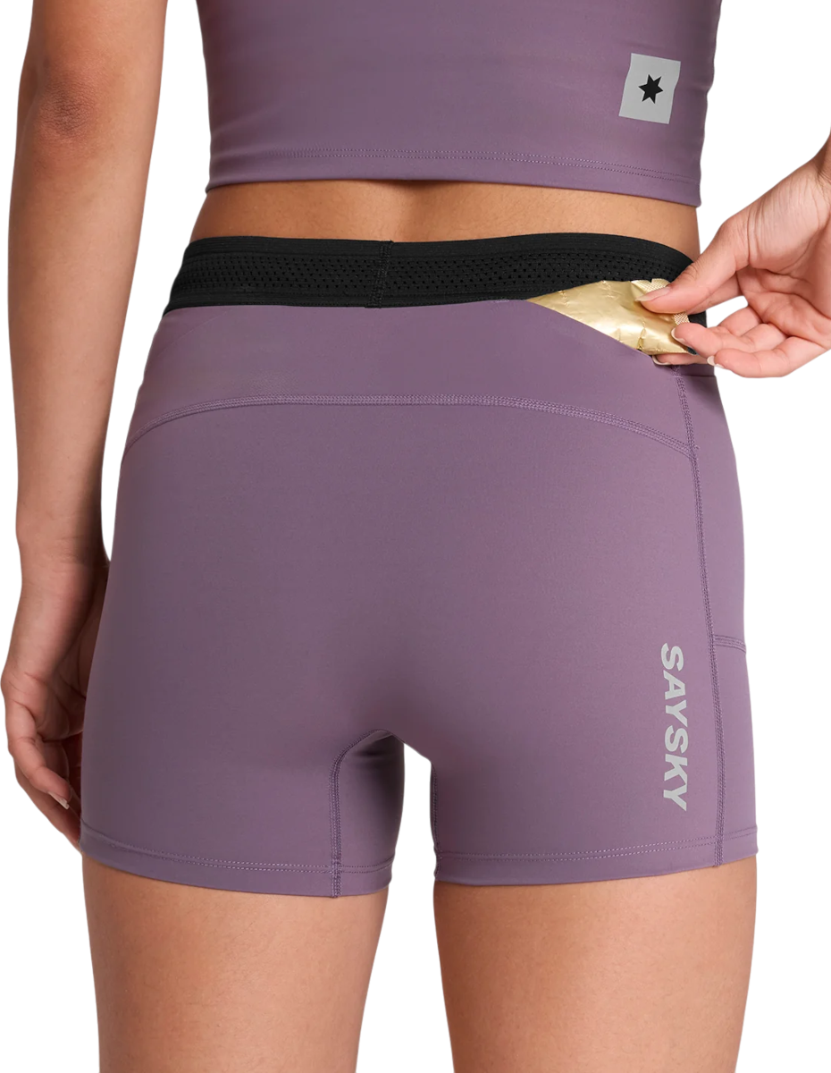 Къси панталони Saysky Saysky Flow+ Race 4" Shorts Лилаво | owrst62c711-owrst62c711, 1