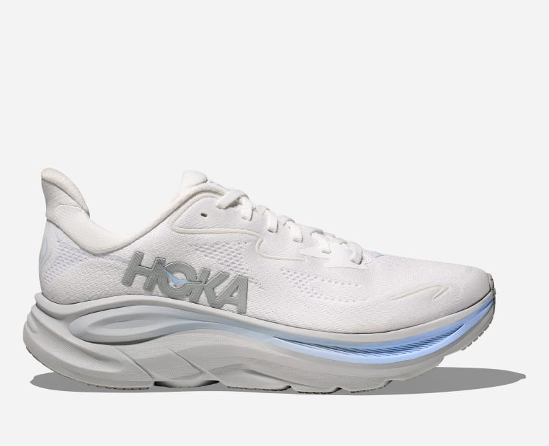 Кецове и обувки Hoka One One Clifton 10, Size 7.5 Бяло | 1162030-WTGL, 0