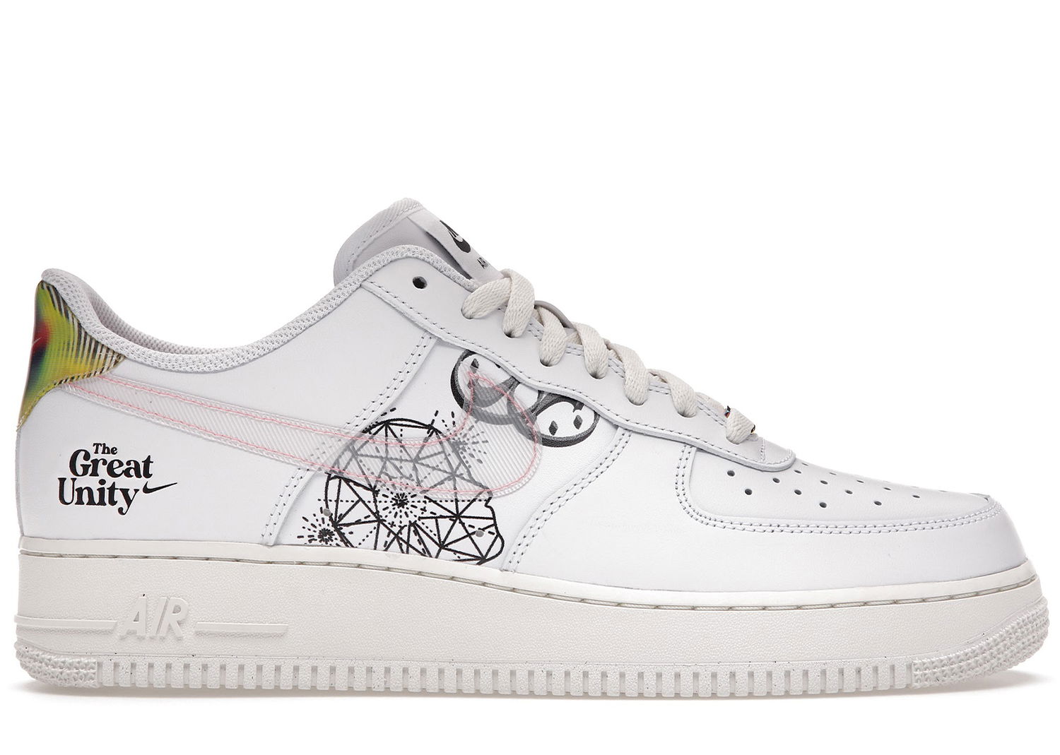 Кецове и обувки Nike Air Force 1 Low The Great Unity Бяло | DM5447-111, 0