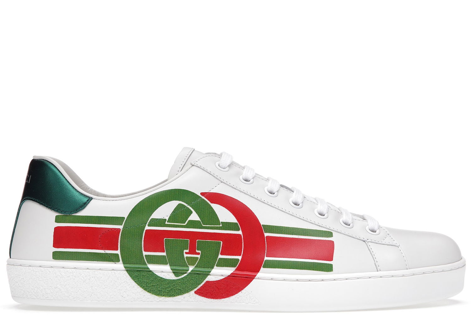 Кецове и обувки Gucci Ace Interlocking G Бяло | _576136 A38V0 9062, 0