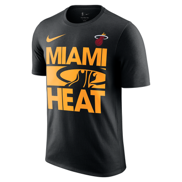 Тениска Nike Nike NBA Miami Heat Courtside T-Shirt Сиво | HQ0593-010, 0