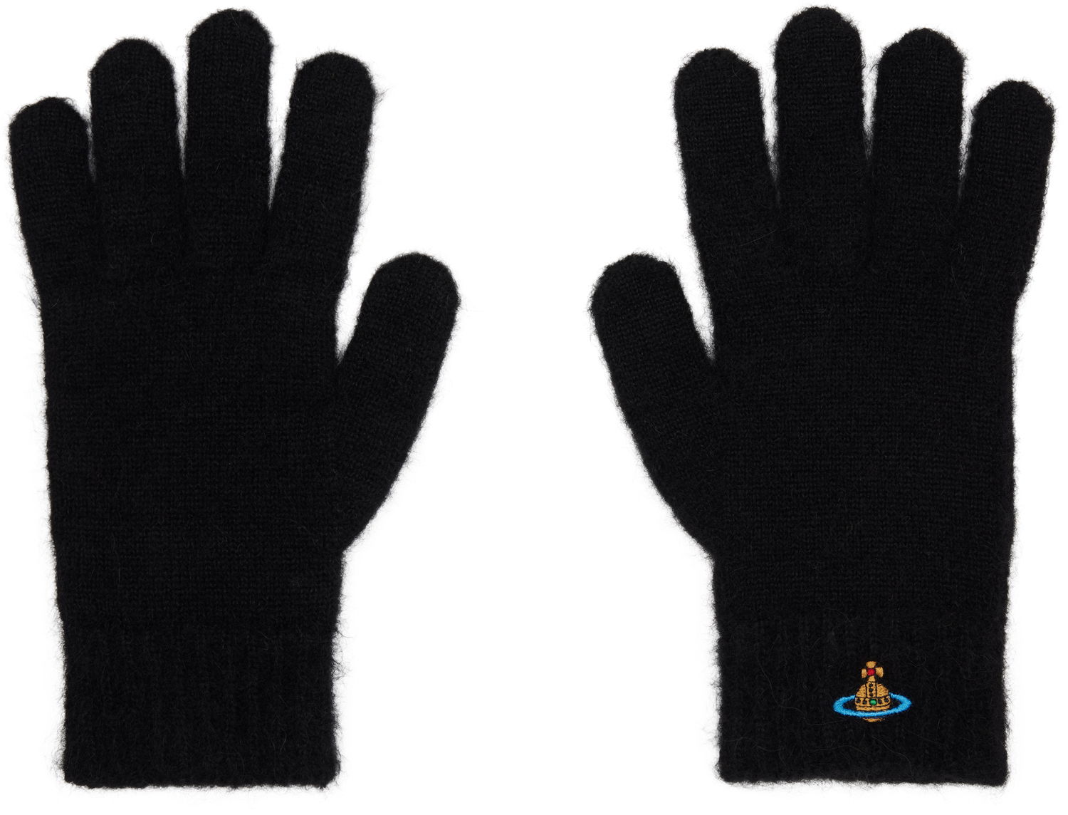 Ръкавици Vivienne Westwood Vivienne Westwood Fluffy Gloves Черно | 8202003B-K006A-, 0