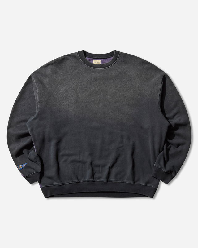 Sweat Knit 2Tones Remake Big Sweatshirt