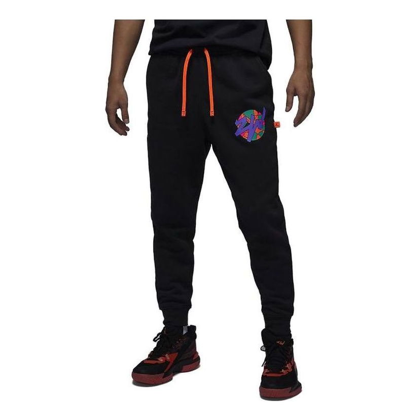 Спортни панталони Jordan Zion Graphic Sweatpants Черно | FD2393-010