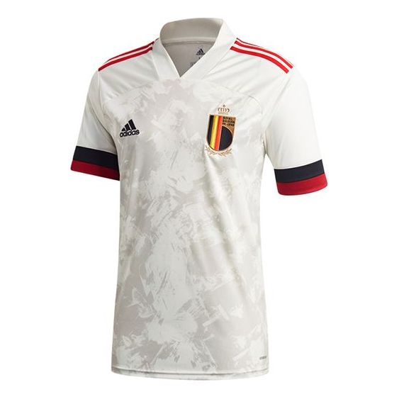 Фланелка adidas Originals Belgium National Team Away Fan Edition Short Sleeve Jersey Бяло | EJ8548