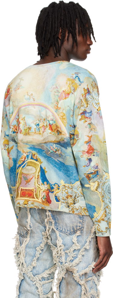 Пуловер Who Decides War Who Decides War Archaic Graphic Print Sweater Многоцветен | 1110050030SS25, 2