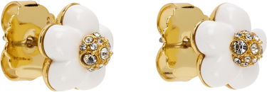 Обеци Marc Jacobs Marc Jacobs 'The Daisy Stud' Crystal Earrings Бяло | 2P5JBR001J52, 1