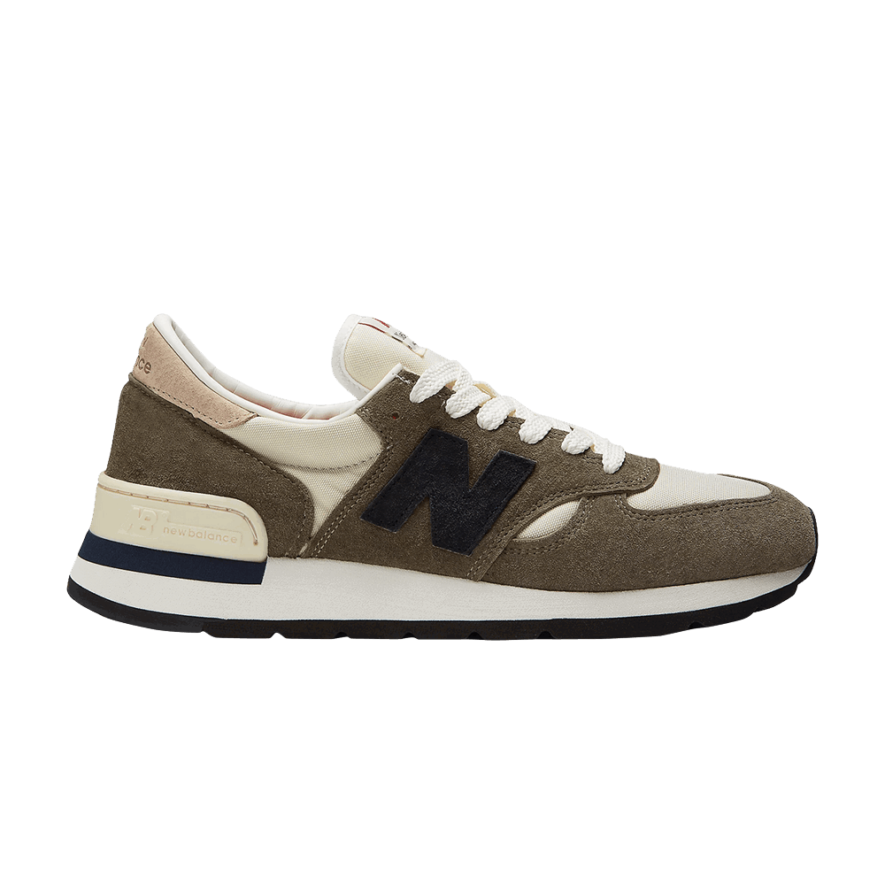 Кецове и обувки New Balance Teddy Santis x 990v1 Made in USA Кафяво | M990WG1, 1