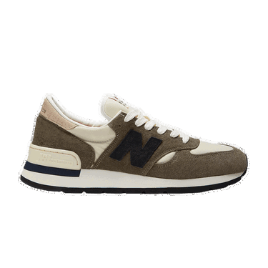 Кецове и обувки New Balance Teddy Santis x 990v1 Made in USA Кафяво | M990WG1, 1