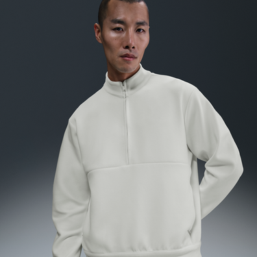 Суитчър Nike Nike 24.7 Impossibly Soft Dri-FIT Half-Zip Top Бяло | HQ6953-133, 0