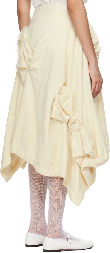 Пола Comme des Garçons Comme Des Garcons Wool Midi Skirt Бежово | TN-S013-051, 2
