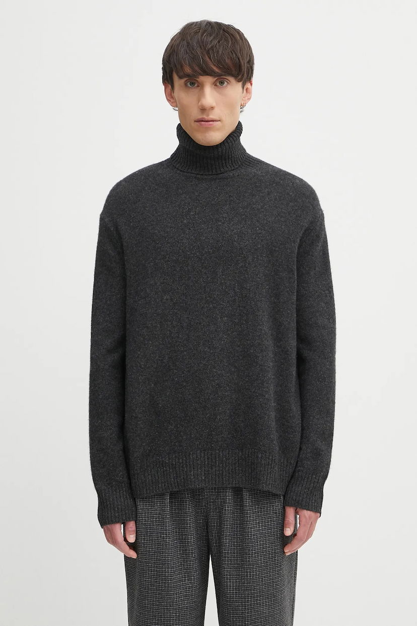 Пуловер A.P.C. A.P.C. Pull Mahe Turtleneck Sweater Сиво | WYAAD.H23443