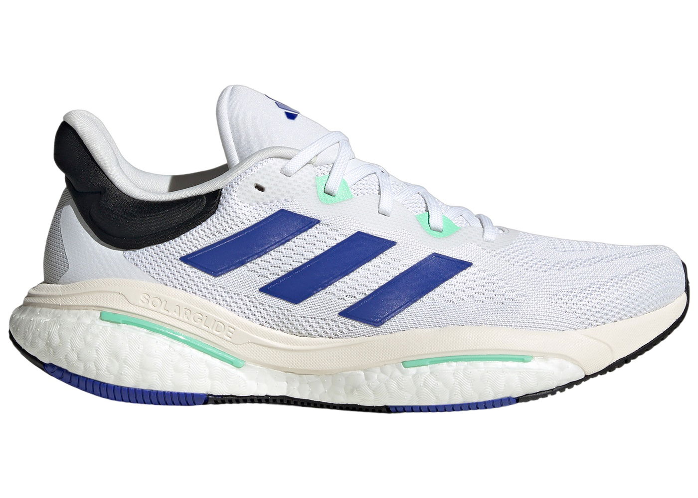 Кецове и обувки adidas Performance Solarglide 6 Cloud White Lucid Blue Pulse Mint Бяло | GV9152, 0