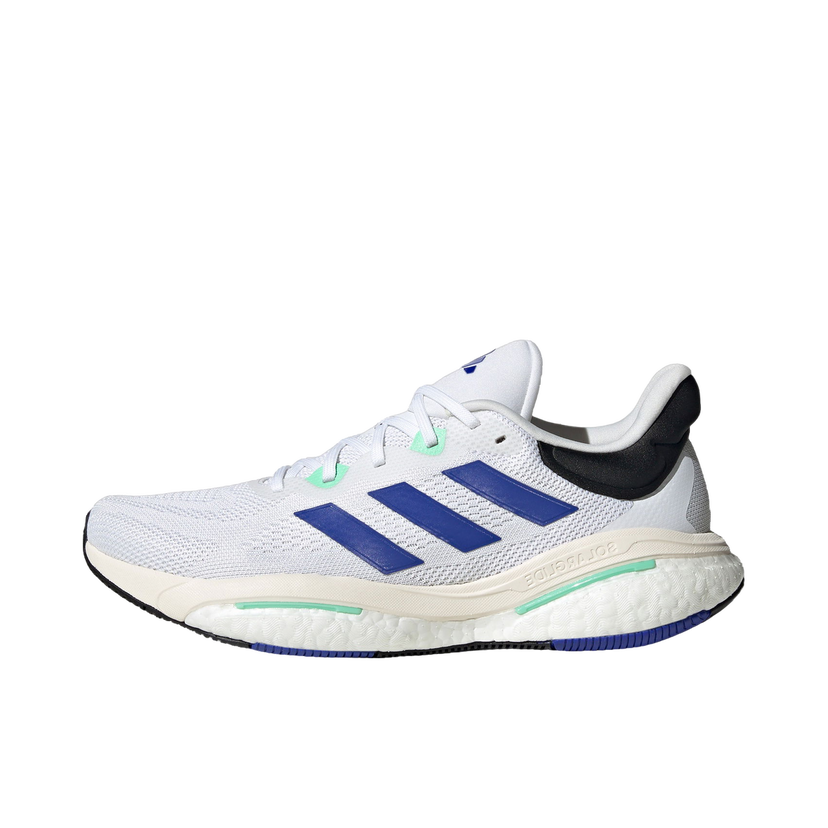 Кецове и обувки adidas Performance Solarglide 6 Cloud White Lucid Blue Pulse Mint Бяло | GV9152