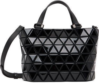 Голяма пазарска чанта BAO BAO ISSEY MIYAKE BAO BAO ISSEY MIYAKE Crystal Gloss Geometric Panel Tote Bag Черно | BB58AG303, 0